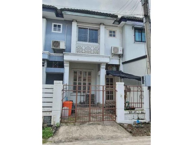 รหัสทรัพย์ P6617 ให้เช่าบ้านทาวน์เฮาส์  2 ชั้น หมู่บ้านนนท์ทิวา การ์เด้น ปากเกร็ด นนทบุรี