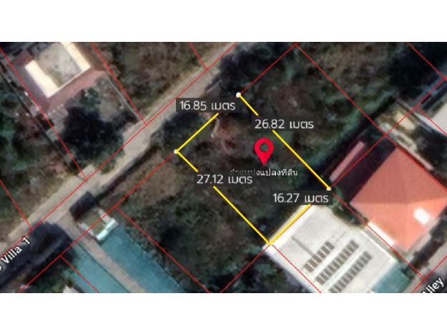 ให้แจ้งรหัส KRE-Z2-0142 ขายที่ดิน ซอย หมู่บ้านเพ็นโก้วิล 1 ตำบล บางเมือง อำเภอเมืองสมุทรปราการ เนื้อที่ 114 ตร.ว. ขาย 4,