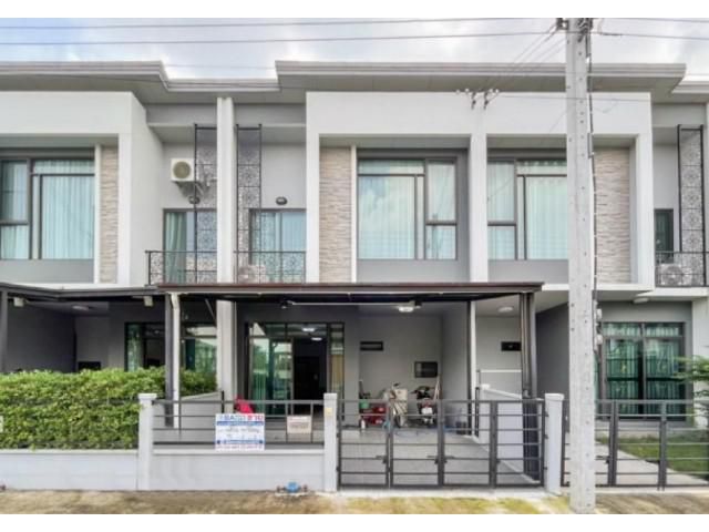 รหัสทรัพย์ P6623 ให้เช่าทาวน์โฮม 2 ชั้น โครงการพลีโน่ บางใหญ่ ซอยคลองถนน อนุญาตเลี้ยงสัตว์ได้