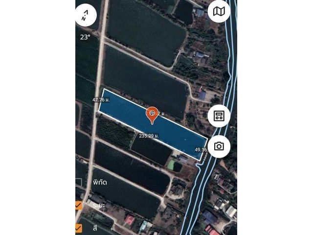 ให้แจ้งรหัส KRE-Z2-0005 ขายที่ดิน ซอย บ้านสันติสุข 2 ตำบล บ้านระกาศ อำเภอบางบ่อ สมุทรปราการ เนื้อที่ 7-0-34 ไร่