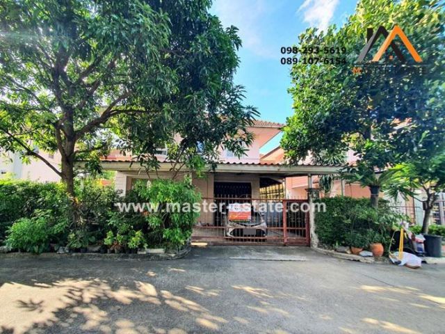 ลลิล กรีนวิลล์ บ้านเดี่ยว 2 ชั้น บรรยากาศร่มรื่น เนื้อที่ 50 ตร.ว. มี 5 ห้องนอน 2 ห้องน้ำ เขตสายไหม กทม.