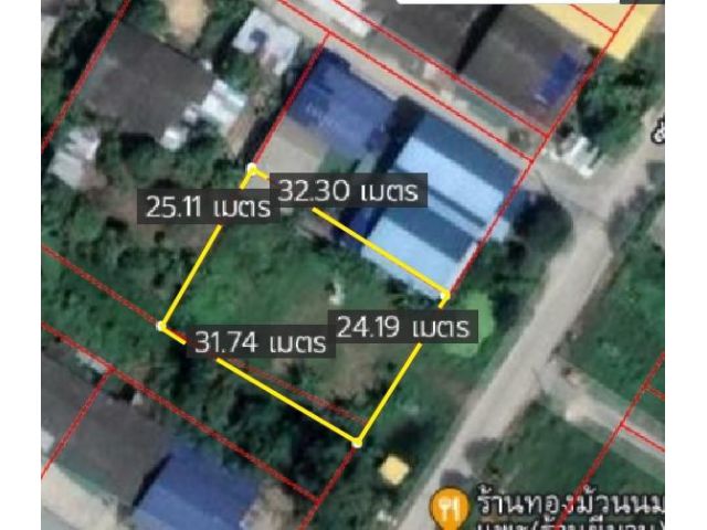 ให้แจ้งรหัส KRE-Z2-0059 ขายที่ดิน ตำบล ลำโพ อำเภอบางบัวทอง นนทบุรี