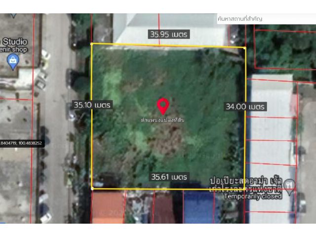 ให้แจ้งรหัส KRE-Z2-0066 ขายที่ดิน ซ.บางศรีเมือง34 บางศรีเมือง เมืองนนทบุรี
