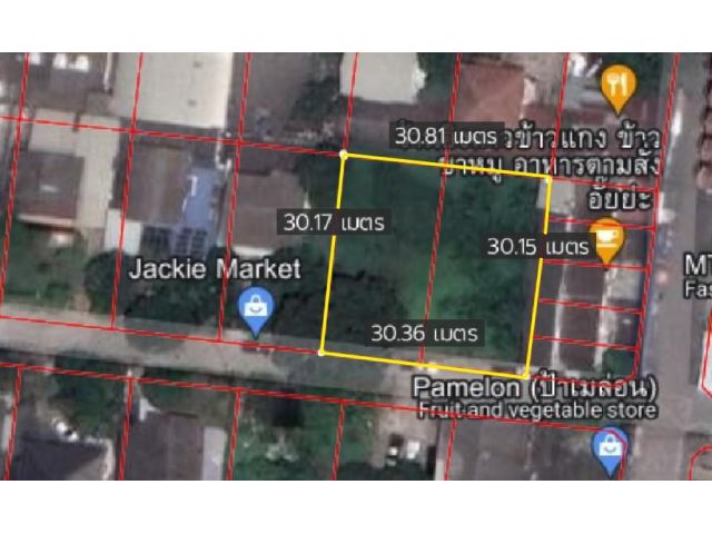 ให้แจ้งรหัส KRE-Z2-0088 ขายที่ดิน ซอยงามวงศ์วาน 25 แยก 17 บางเขน เมืองนนทบุรี