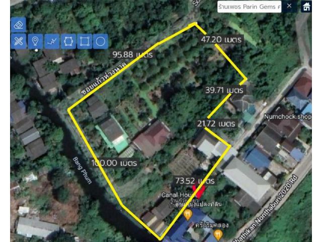 ให้แจ้งรหัส KRE-Z2-0095 ขายที่ดิน ตำบล คลองพระอุดม อำเภอปากเกร็ด นนทบุรี