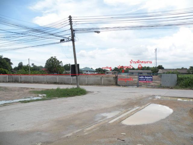 S404 ขายที่ดินขนาด 6 ไร่ ติดถนนสองด้าน ถมแล้วเป็นที่เปล่า ใกล้ถนนมอเตอร์เวย์เชื่อมท่าเรือ บางละมุง ชลบุรี