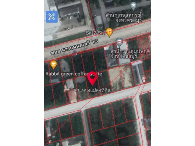 ขายที่ดินเนื้อที่ 191 ตรว.พิกัด ใกล้ถนนพระยาสัจจา , ซอยนารถมนตเสวี 9 , ตำบลเสม็ด อำเภอเมือง จังหวัดชลบุรี
