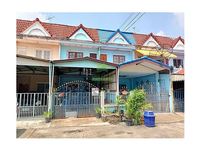 หมู่บ้านพิมลราช 2 บ้านกล้วย ไทรน้อย ขายด่วน ทาวน์เฮ้าส์ 2 ชั้น เนื้อที่ 16 ตร.ว ทำเลดี ราคาต่อรองได้