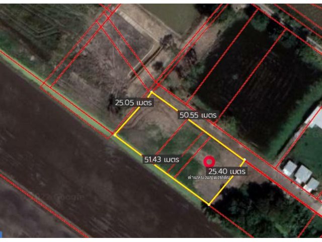 ให้แจ้งรหัส KRE-Z2-0133 ขายที่ดิน ซอยสายพิณ ตำบล ขุนศรี อำเภอไทรน้อย นนทบุรี