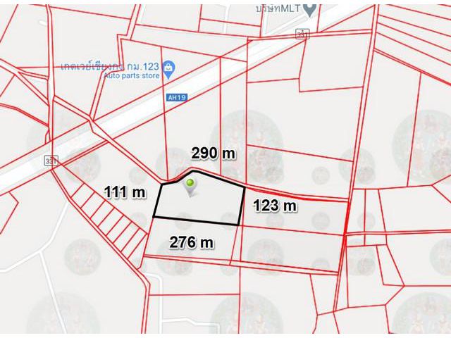 ขายที่ดินเกาะขนุน 46 ไร่ ใกล้ถนน 331 - 650 เมตร อ.พนมสารคาม จ.ฉะเชิงเทรา