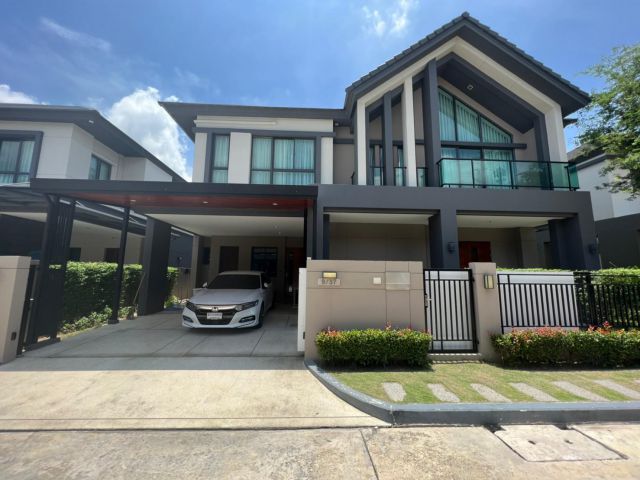ขาย บ้านเดี่ยว บางกอก บูเลอวาร์ด พระราม9 ขนาด 60.2 ตร.วา สะพานสูง กรุงเทพ