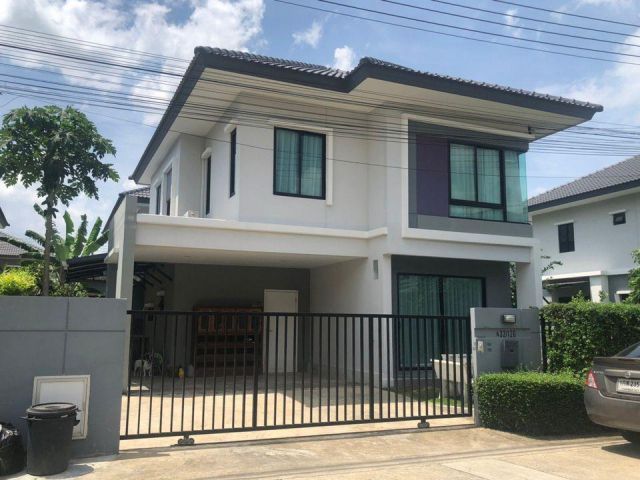 HR1166 ให้เช่าบ้านเดี่ยว2ชั้น หมู่บ้านพฤกษาดีไลท์ ดอนเมือง-รังสิต 3ห้องนอน 2ห้องน้ำ