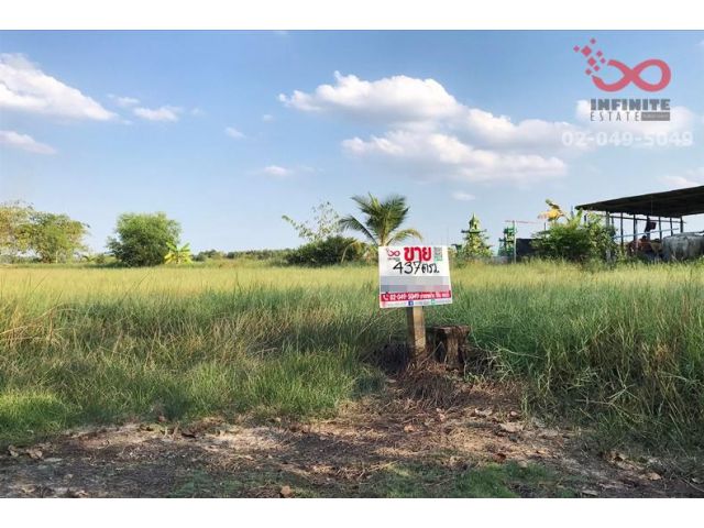 ขายที่ดินเปล่า 437 ตารางวา ถนนรังสิต-นครนายก คลอง14 โพธิ์แทน นครนายก