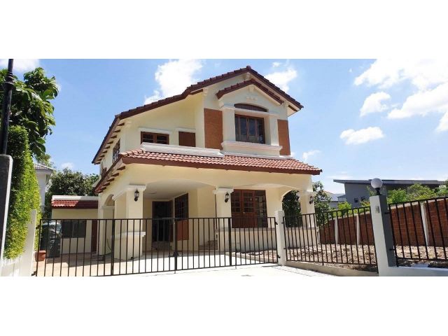 บ้านเดี่ยว 2 ชั้น #หมู่บ้านชัยพฤกษ์ ต้นถนนวัชรพล ใกล้จุดขึ้นลงทางด่วนรามอินทราและสุขาภิบาล 5 ใกล้รถไฟฟ้าสายสีชมพู