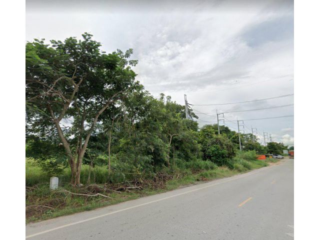 ขายที่ดินม่วงลายนิคมพัฒนา 22 ไร่ ติดถ.ลาดยาง ใกล้ถ.36 - 500 เมตร