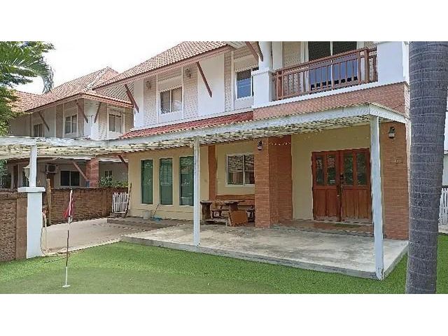 ให้เช่าบ้านเดียว 2ชั้น หมู่บ้านสยามเนเชอรัลโฮม ริมถนนพระราม2 กม.17 เฟอร์นิเจอร์ครบ เหมอะพักอาศัย