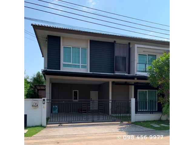 (ขาย) * บ้านเดี่ยว CENTRO เซนโทร พระราม 9-มอเตอร์เวย์ พร้อมอยู่ (สภาพใหม่มาก) *