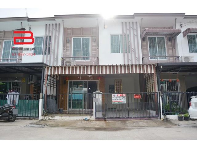 ทาวน์โฮม หมู่บ้าน พฤกษาไพร์ม เนื้อที่ 17.8 ตรว. ถนนสายไหม เขตสายไหม