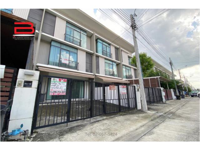 ทาวน์โฮม หมู่บ้าน พฤกษาวิลล์ 65/2 เนื้อที่ 23.2 ตรว. ถนนศรีสมาน อ.ปากเกร็ด จ.นนทบุรี