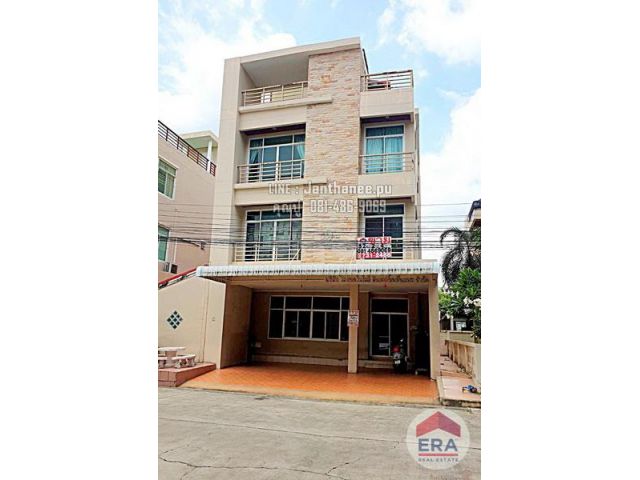 โฮมออฟฟิศ 4 ชั้น 52 ตรว. หมู่บ้านปรีชา2 ซอยมิสทีน