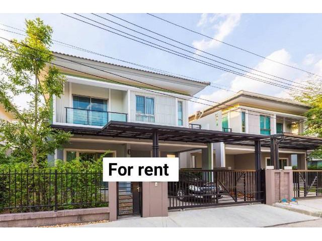 ให้เช่าบ้านเดี่ยว2ชั้นเดอะแพลนท์เอสทีคพัฒนาการ38