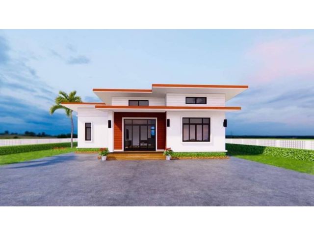 บ้านเดี่ยวชั้นเดียวบ้านหนองมะนาว ขามใหญ่