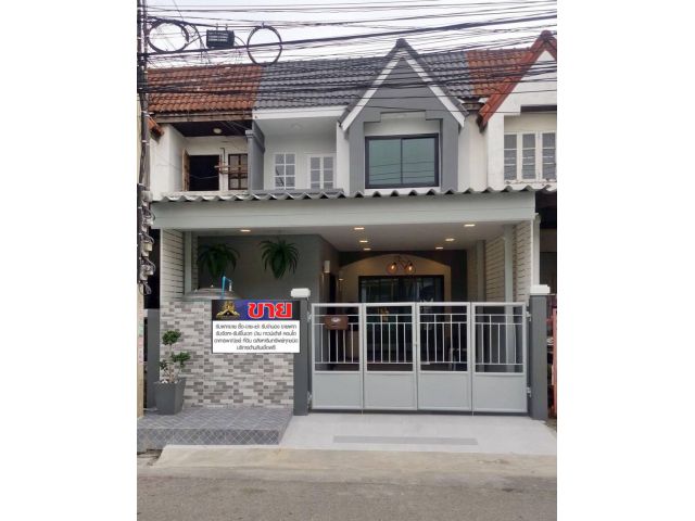 พิเศษสุด ๆ ทาวน์เฮ้าส์ 2 ชั้นเกรดพรีเมี่ยมพร้อมห้องออฟฟิศชั้นล่าง #หมู่บ้านบัวทอง2 บางใหญ่ สภาพสวย ราคาดี รีโนเวทใหม่