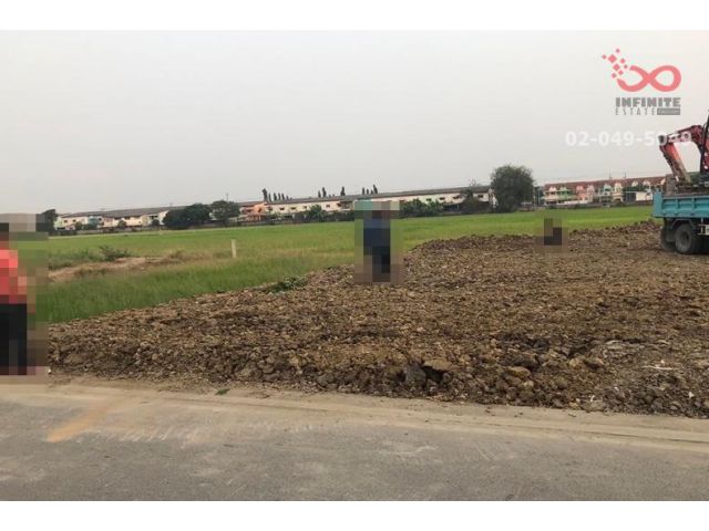 ขายที่ดินแปลงสวยถมแล้ว 65.2 ตารางวา ถนนบ้านกล้วย-ไทรน้อยใกล้สำนักงานเทศบาลเมืองพิมลราช ขายถูก