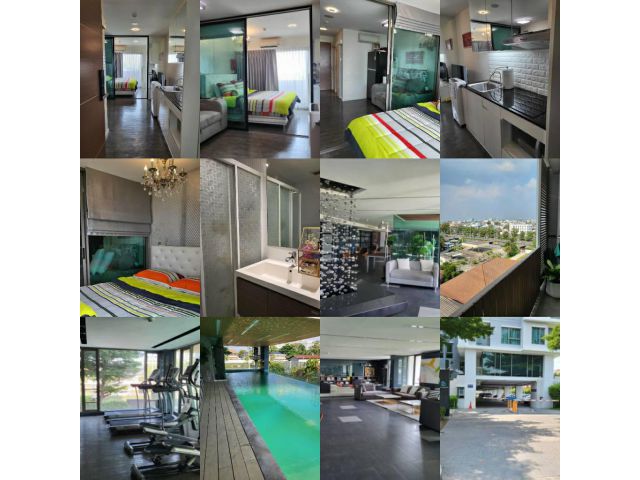 ขาย B Campus Condo ชั้น 7 ประชาชื่น แยกงามวงศ์วานเดินทางสะดวก แต่งครบ พร้อมเข้าอยู่ได้เลย