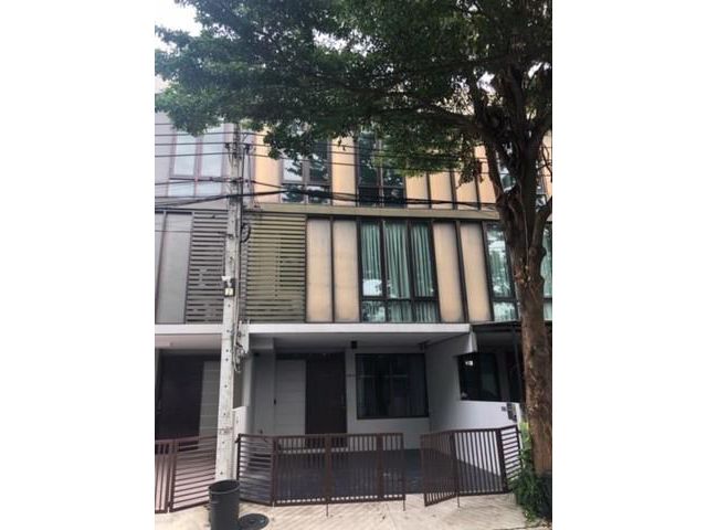 PS01 ให้เช่าทาวน์โฮม 3ชั้น อารียา ทูบี เกษตร-นวมินทร์ AREEYA TOBE KASET-NAWAMINTR เป็นบ้านเปล่าไม่มีเฟอร์นิเจอร์