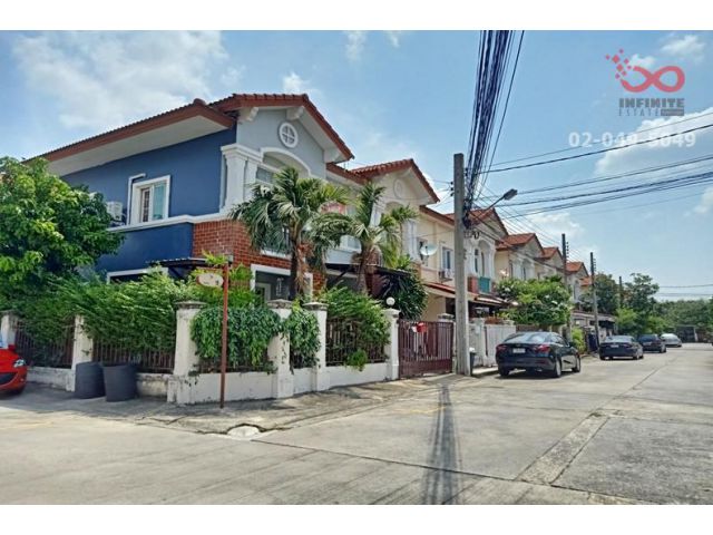 ทาวน์โฮมหลังมุม  เดอะ คอนเนค 5 วงแหวน-รามอินทรา ใกล้จุดขึ้นลงทางด่วนรามอินทรา-อาจณรงค์