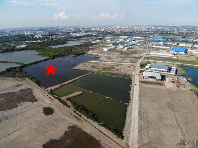 S347 ขายที่ดิน ขนาด 10-3-51 ไร่ ใกล้ถนนพระราม 2 ใกล้นิคมสมุทรสาคร ที่ดินสร้างโรงงาน สมุทรสาคร