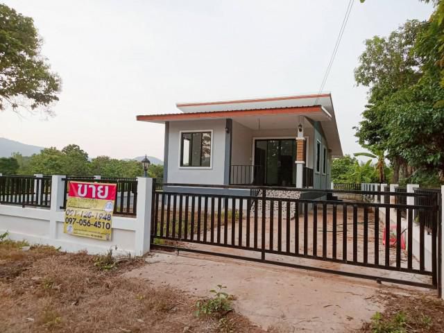 ขายบ้านเดี่ยวสไตล์บ้านสวนบรรยากาศดี  ที่ตั้ง ถ.นาหว้า - นาทุ่ม ต.ด่านซ้าย อ.ด่านซ้าย จ.เลย