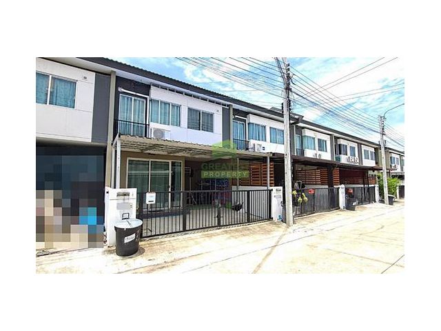 หมู่บ้านพฤกษา 126 เทพารักษ์-กิ่งแก้ว ขายด่วน ทาวน์โฮม 2 ชั้น เนื้อที่ 17.40 ตร.ว ทำเลดี ต่อเติมครบ พร้อมอยู่
