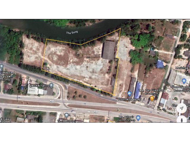 PK288ให้เช่าที่ดิน” ทำเลดี ต.ท่าศาลา อ.ท่าศาลา จ.นครศรีธรรมราช เนื้อที่ 10 ไร่ 2 งาน 32 ตรว.