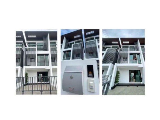 BAT012 ให้เช่า ทาวน์โฮม 3 ชั้น ซอยโชคชัย 4 พร้อมเฟอร์นิเจอร์ ย่านลาดพร้าว