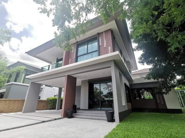 HR1205 เช่าและขายบ้านเดี่ยวบุราสิริ 4 นอน 97 ตรว. ย่านบางพลี