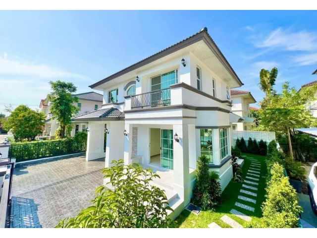 บ้านเดี่ยว 2 ชั้น #โครงการมัณฑนา คลอง 2 ธัญบุรี  รีโนเวทใหม่ทั้งหลัง พร้อมเฟอร์ฯ บิ้วท์อินห้องนอนใหญ่สวยมาก