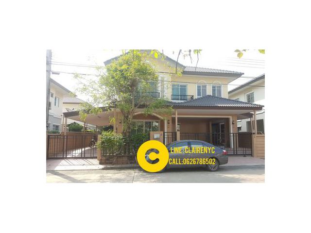 หมู๋บ้านภัสสร บ้านเดี่ยว พร้อมเข้าอยู่