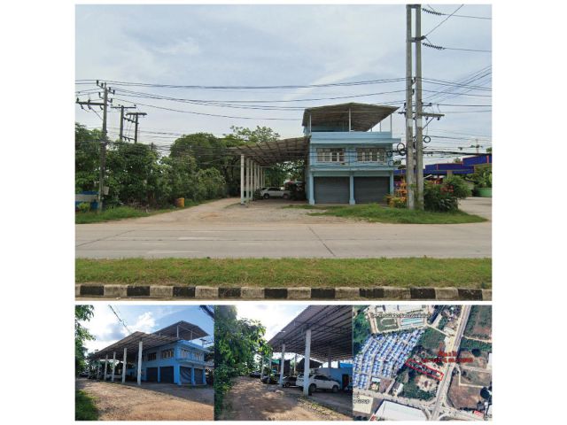 ขายที่ดินแม่สอด (แม่ปะ) ติดหลักเส้นทางหลวงแม่สอด-แม่ระมาด พร้อมตัวอาคาร 2 ชั้น สภาพดี