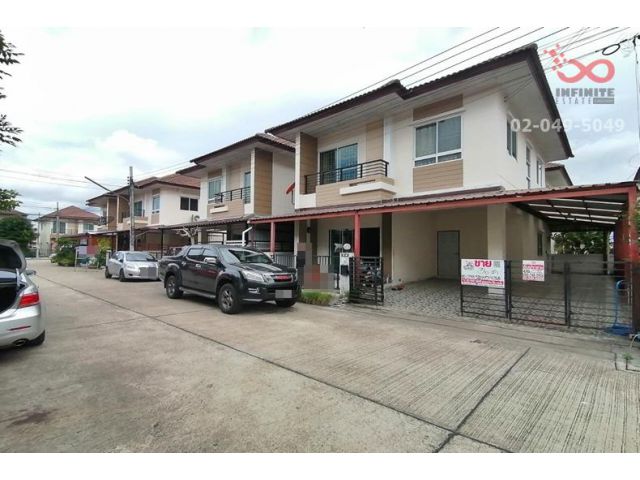 ขายบ้านแฝด 2 ชั้น เต็มสิริ วิลเลจ หนองจอก - เชื่อมสัมพันธ์