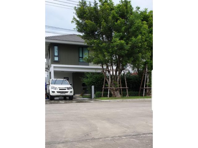 ให้เช่าบ้านเดี่ยว 2ชั้น เลียบมอเตอร์เวย์ลำลูกกา