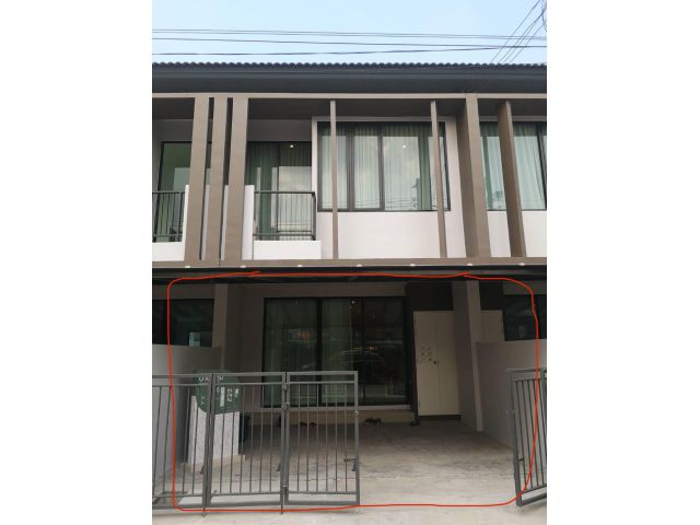 ขาย For sale ทาวน์โฮม 2 ชั้น เป็นบ้านตัวอย่าง  พร้อมพื้นที่พิเศษใต้หลังคา ไทม์โฮมร่มเย็น (เฉลิมพระเกียรติ ร.9 ซอย 38) เย