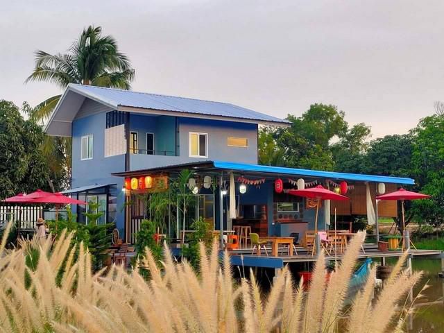 ที่ดินพร้อมบ้านสวนคาเฟ่ ต.คู้สลอด จ.อยุธยา