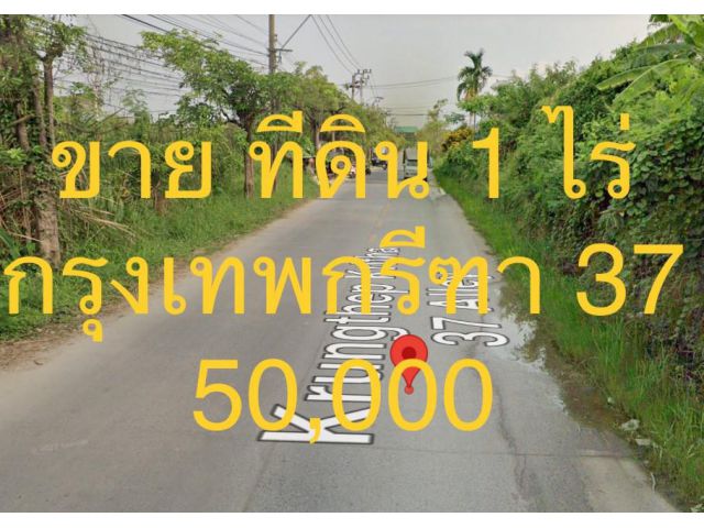 ขายที่ดิน ซอยกรุงเทพกรีฑา 37 แขวงสะพานสูง เขตสะพานสูง ทิศใต้