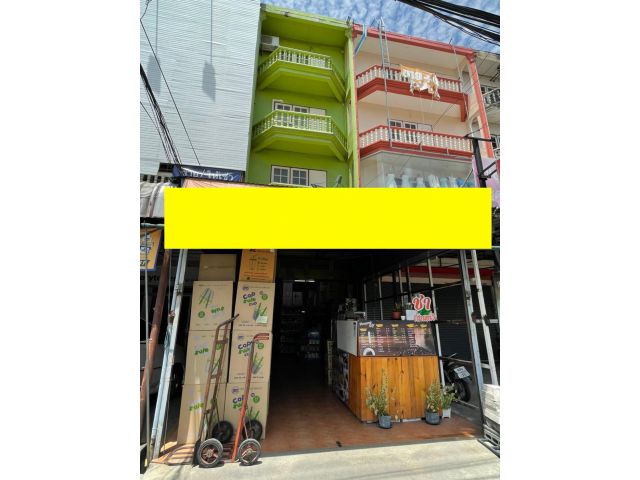 ขายด่วน อาคารพาณิชย์ 18 ตร.ว บางปรอท เมือง ปทุมธานี ติดถนนใหญ่