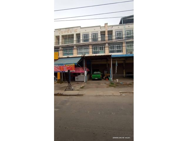 ขายอาคารพาณิชย์ 3ชั้นครึ่ง ติดถนนสายหลัก ต.ไผ่จำศิล อ.วิเศษชัยชาญ จ.อ่างทอง