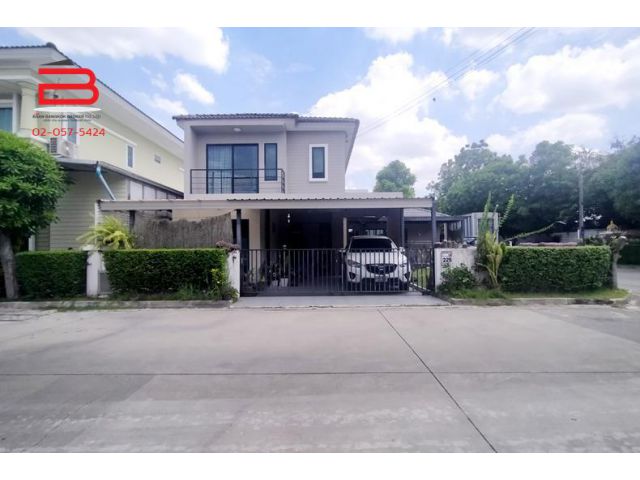 บ้านเดี่ยว 2 ชั้น อารียา ดอนเมือง-สรงประภา เนื้อที่ 49.3 ตรว. อ.เมือง จ.ปทุมธานี