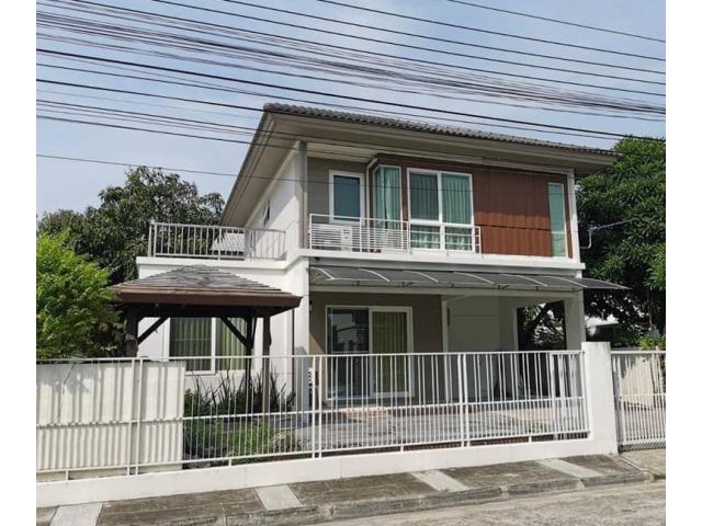 ขายบ้านเดี่ยว 50 ตรว หมู่บ้านพฤกษ์ลดา บางนา บางบ่อ สมุทรปราการ.