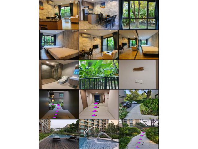 ขายคอนโด เรน ชะอำ-หัวหิน 1 ห้องนอน 1 ห้องน้ำ วิวสวน ใกล้สระว่ายน้ำ ใกล้ที่จอดรถ